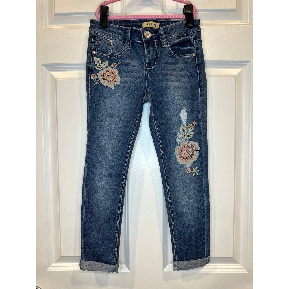 Squeeze Girls Capri‎ Jeans Size 8